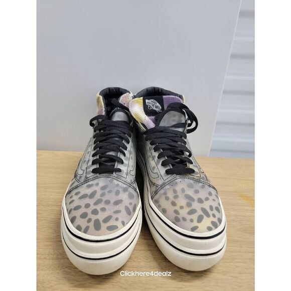 Vans Super Comfycush S Blotched Multi/Marshmallow Men’s 8.5 Women’s Size 10 - Picture 2 of 5